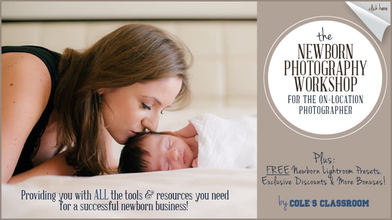 The Newborn Photography Workshop for the On-Location Photographer!