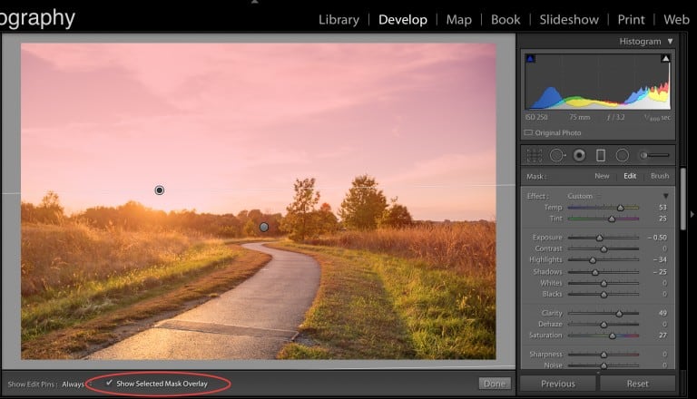 Quick Tips for Using the Graduated Filter in Lightroom