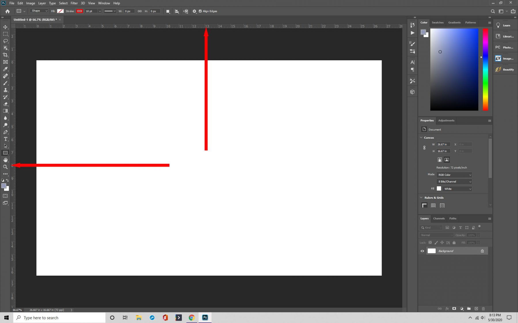 printing grids in photoshop