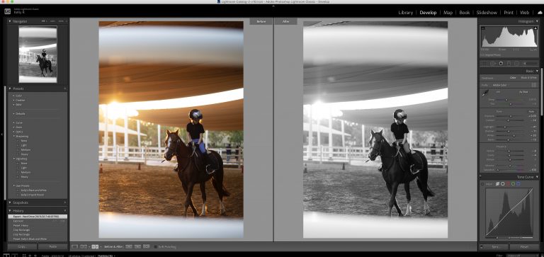 How to See Before and After in Lightroom